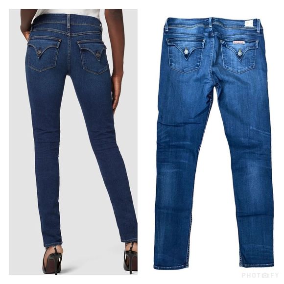 Gently Used Hudson Collin Mid-Rise Skinny Jean 30 - Picture 2 of 13